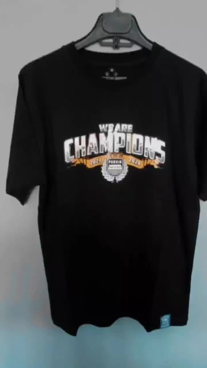 kaos persib putih distro bobotoh viking baju viking persib Katun Sablon Wanita Oblong Combed Pendek Atasan Lembut Hitam Nyaman cuci kering zolau hitam save Minimalist Transparent