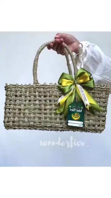 Tas Parcel Hampers Box Etnik Keranjang Lebaran Idul Fitri