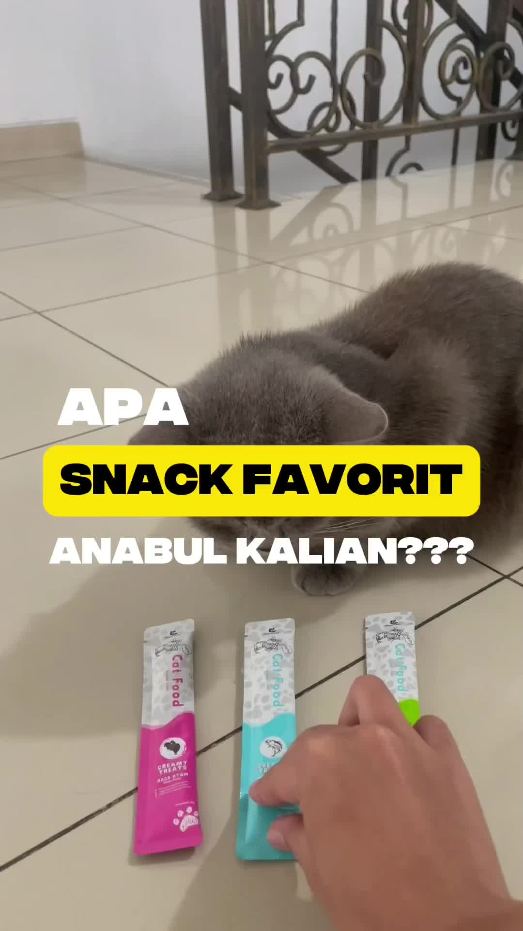 Snack Makanan Ringan Kucing-Paket Snack 50 Pcs-Snack Treats Creamy