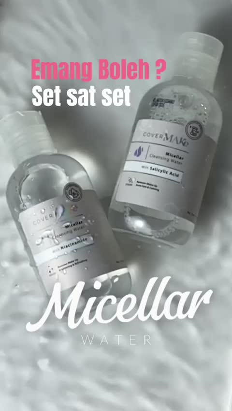 Covermake - Micellar Water Salicylic acid Cleanser Remover