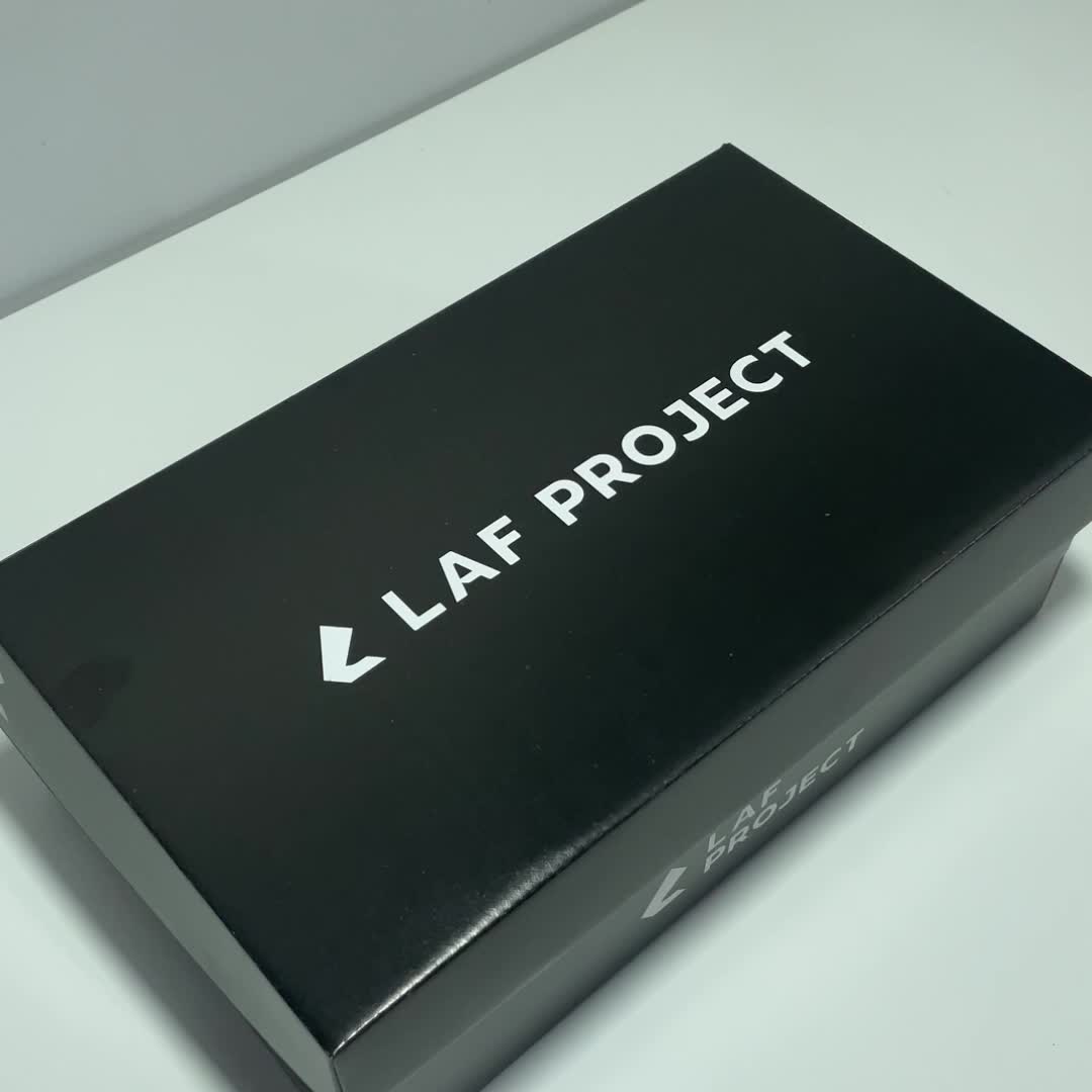 LAF Project - Sepatu Pria Sneakers Putih Hitam Black Casual Kerja Shoes Snekers Kasual Air Adam