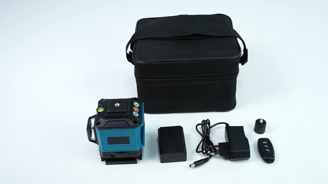 Victool laser level Waterpass laser multifungsi 4D 8line laser tukang bangunan 8000MAH