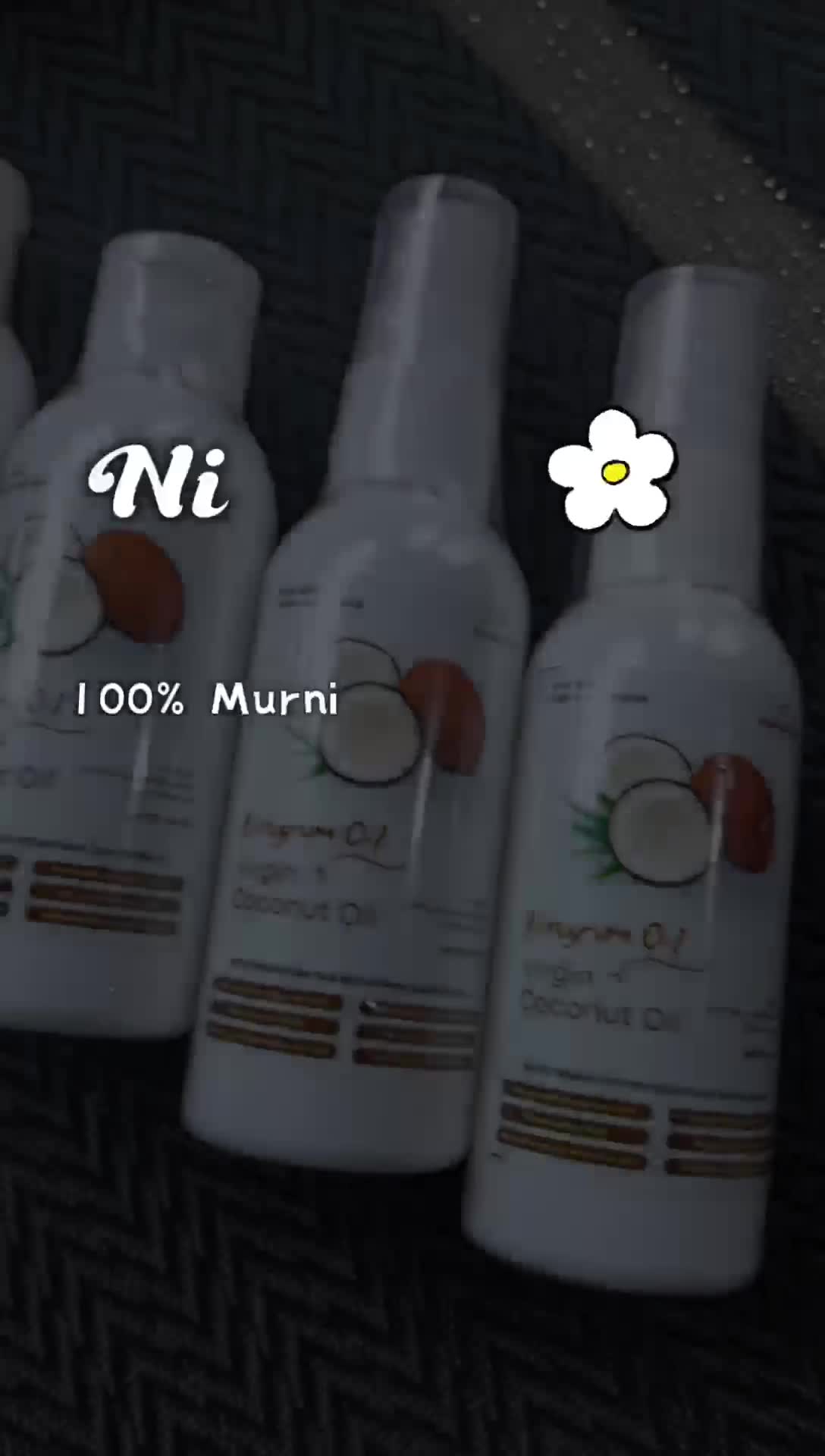 VCO 60ml Spray Minyak Kelapa Murni Untuk Kecantikan Kulit dan Pencernaan