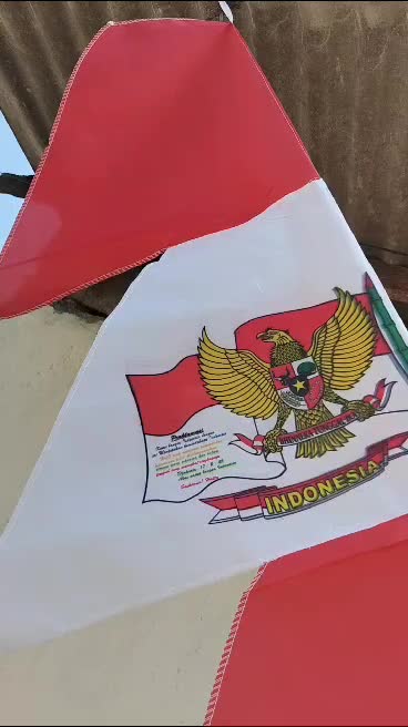 Umbul umbul Merah Putih ( 1 Kodi )
