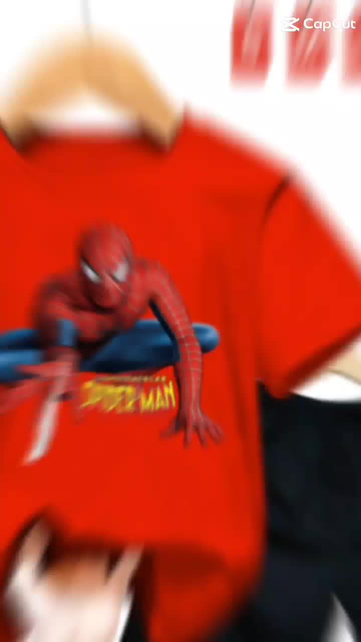 Setelan  anak-anak cowok- cewek  spiderman02