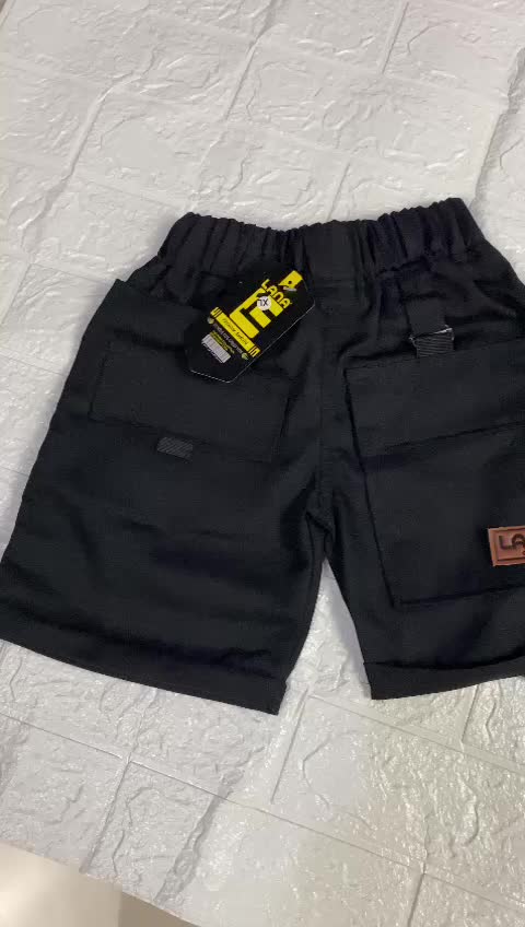 Lana Collection Celana Pendek Anak Usia 1- 12 Tahun Katun Twill Strecth Warna Hitam Mocca Creem  Army Abu  Bunda Kids