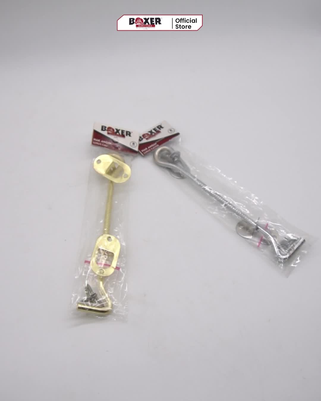Hak Angin Jendela Lurus BOXER 8" Penahan Pengait Kunci Jendela Window Holder