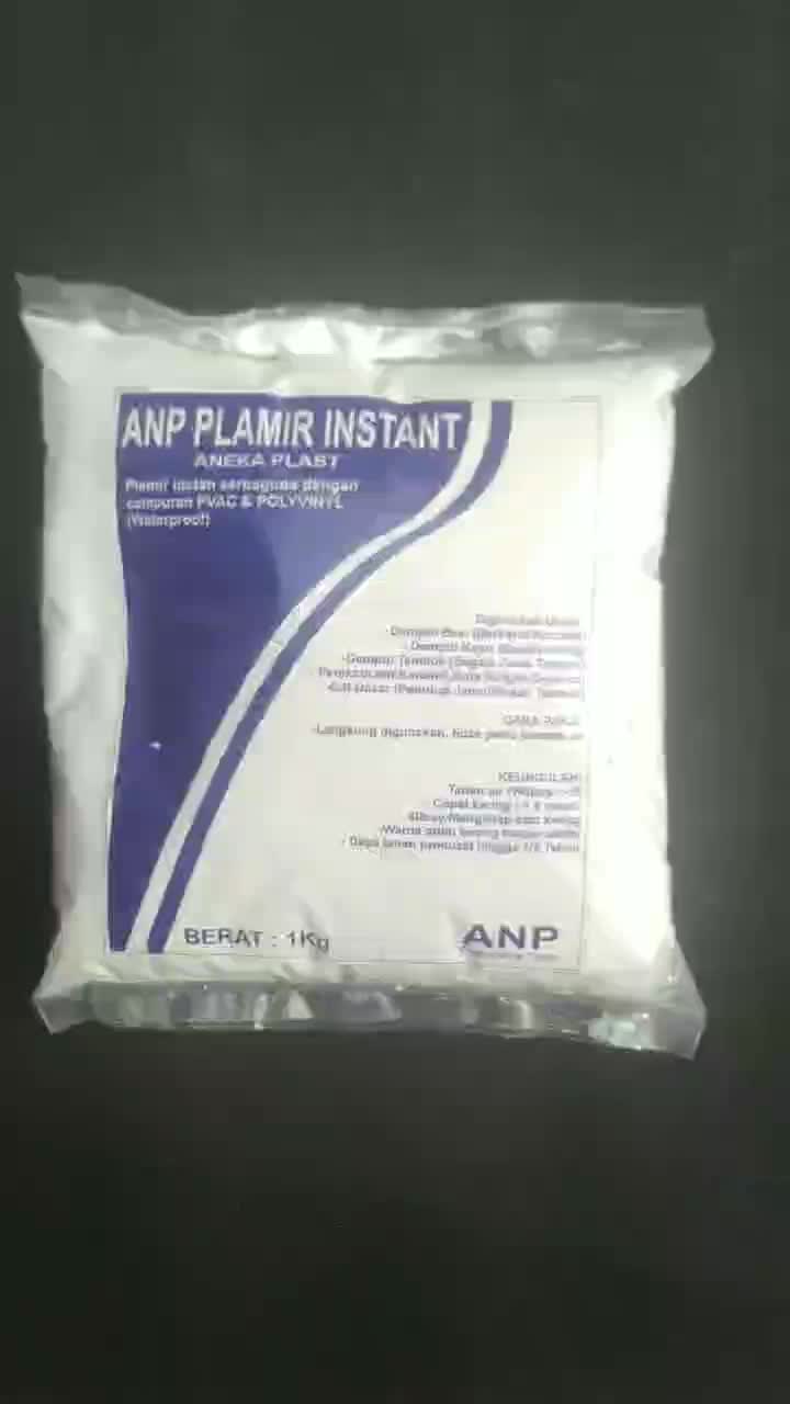 PLAMIR PLAMUR DEMPUL INSTANT PUTIH  1 / 2 kg dan 1 kg  LANGSUNG PAKAI Dempul Kayu Besi Tembok Plamir Dempul Serbaguna TAHAN AIR Waterproof