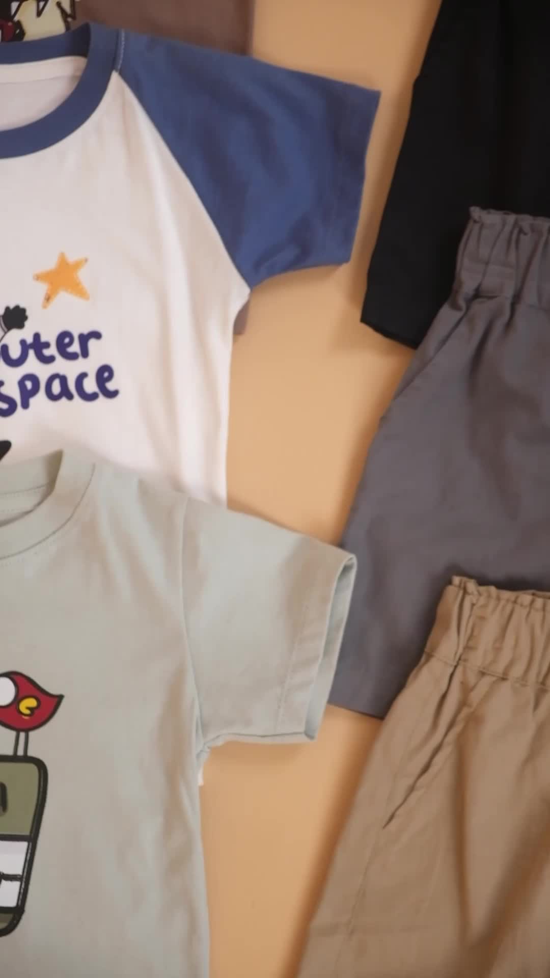 [PROMO BUNDLE] Setelan Anak Baju Dan Celana Anak Maysara Minimay SABLON