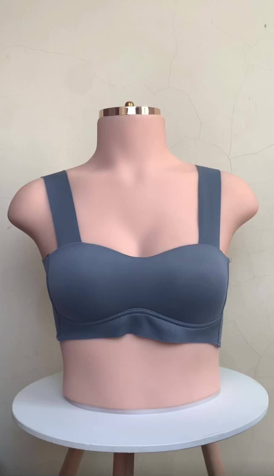 Celyne BRA Wanita Tanpa Kawat WOMEN PUSH UP BRA Seamless bahan elegan 9059 Busa Tipis Nyaman