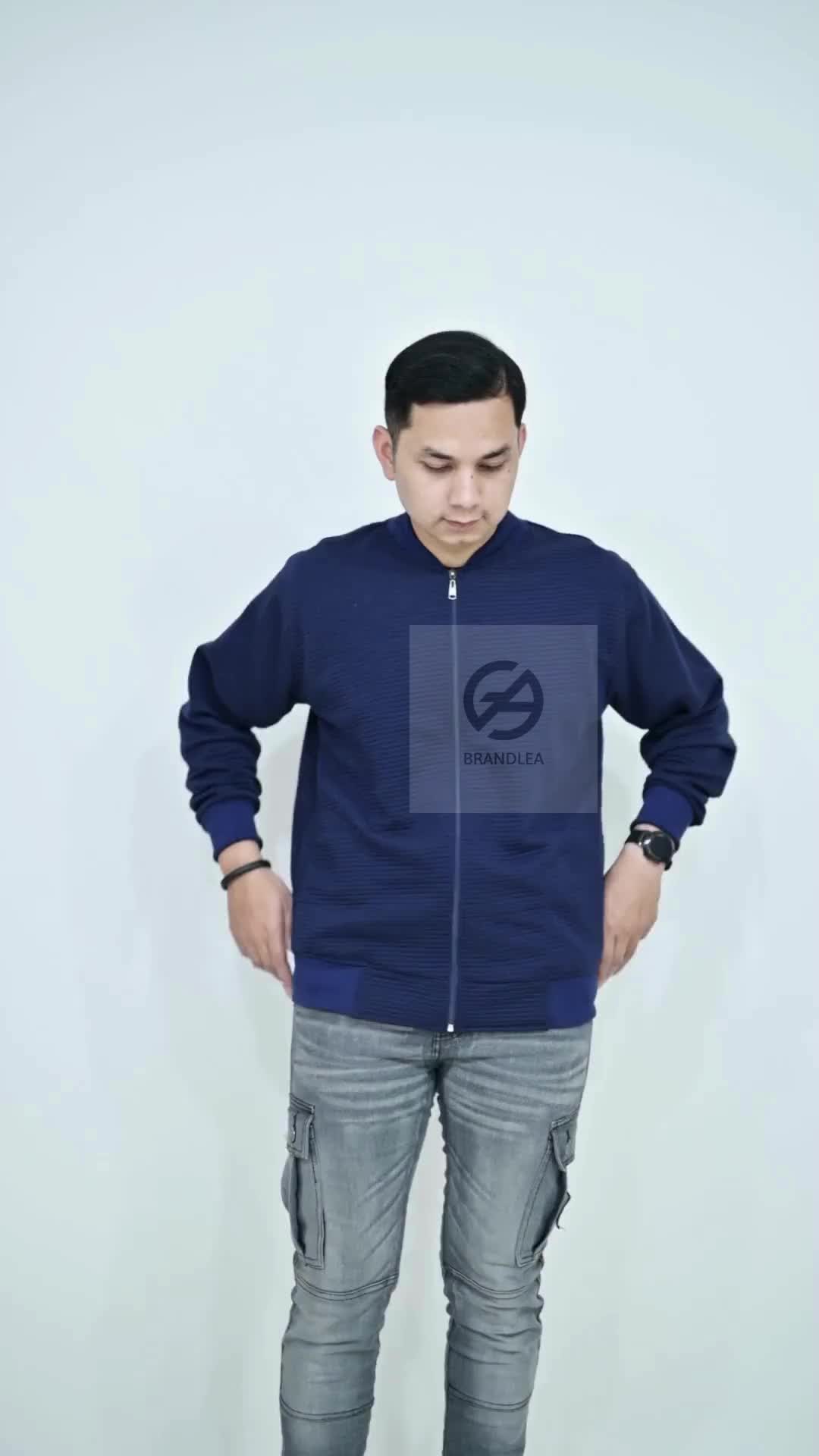Jaket Bomber Pria Ottoman Premium M L XL XXL By BRANDLEA Casual Slimfit Zipper