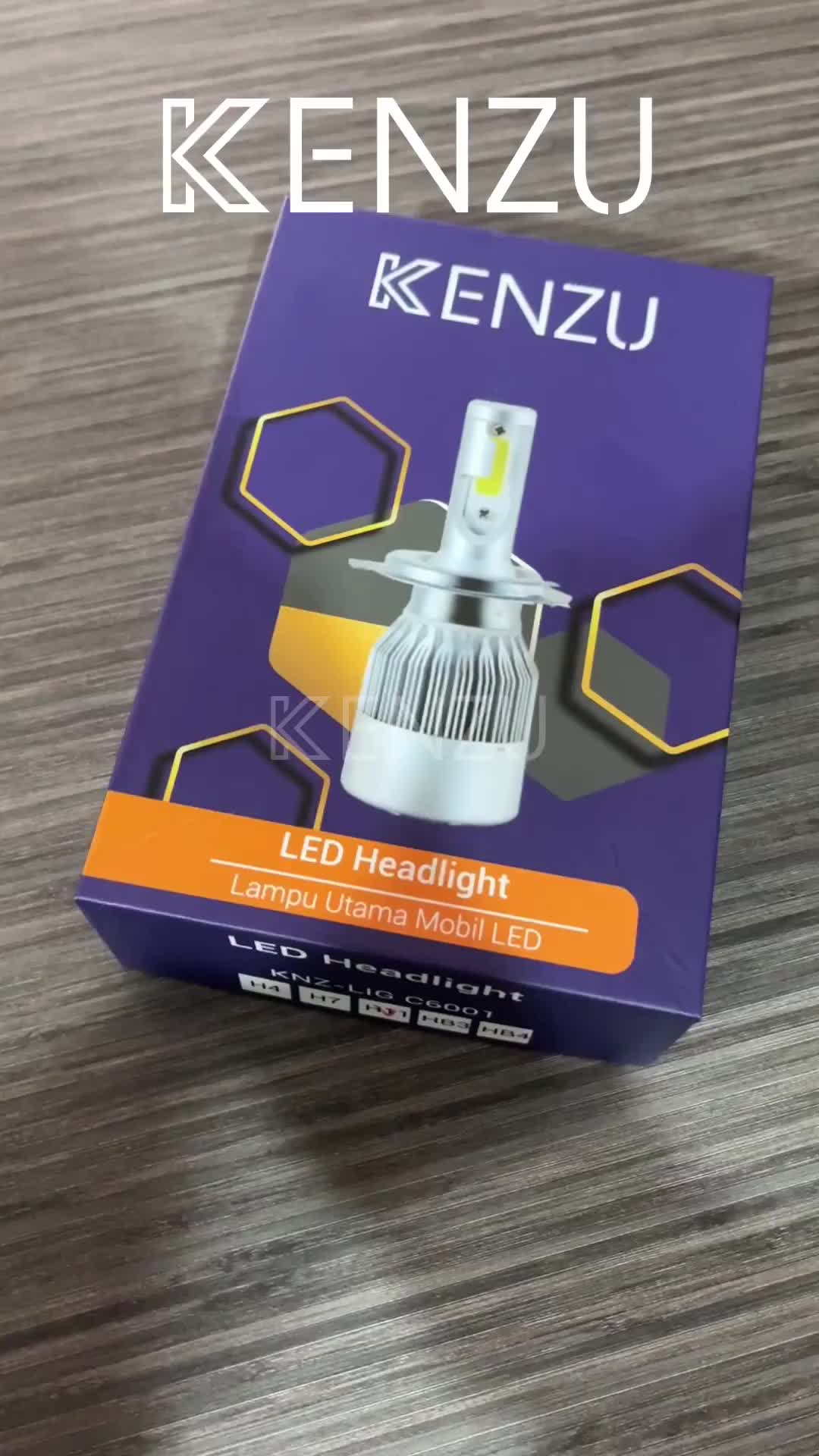 LED Headlight - Lampu Mobil - KENZU-LIG C6001 H11