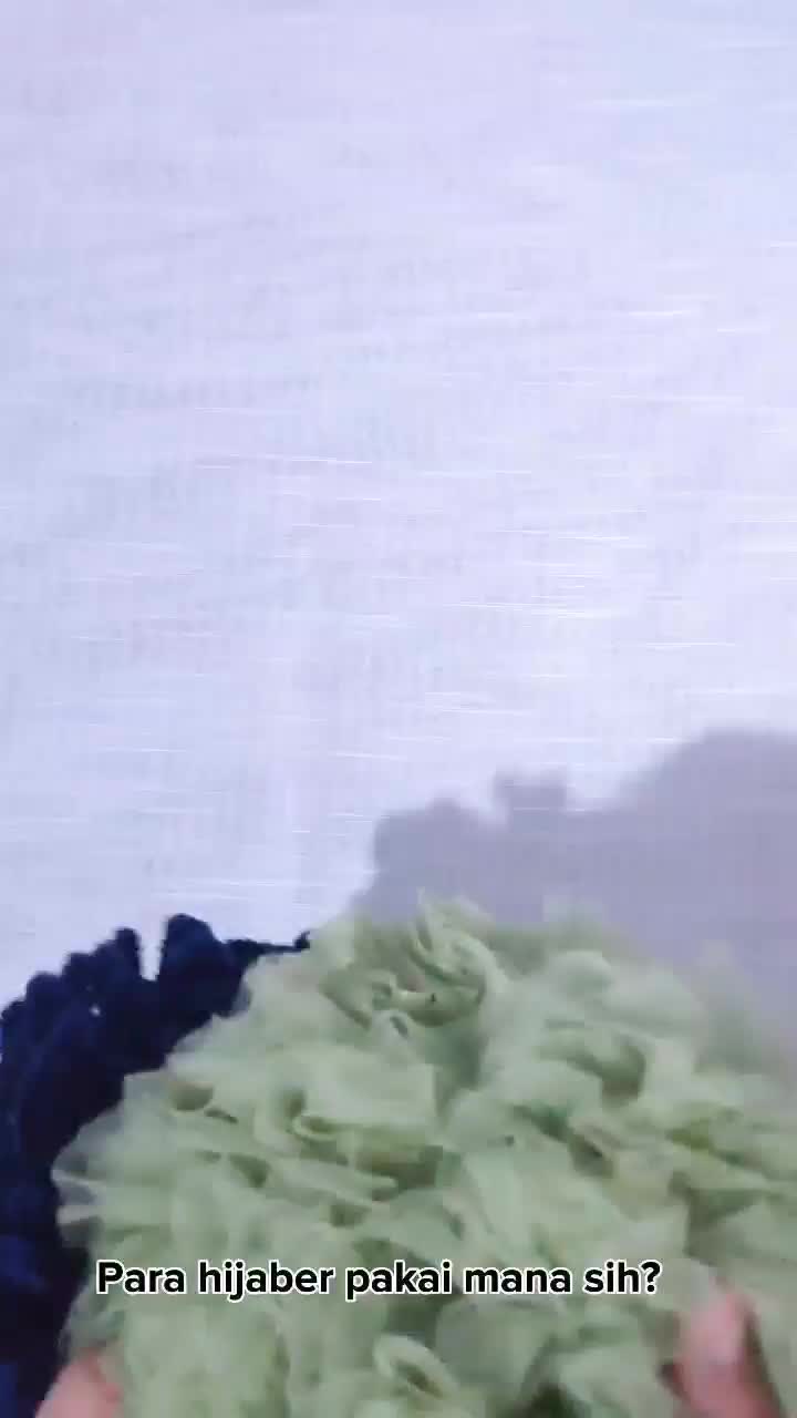 PROMO Scrunchie Tile Jumbo / Cepol Hijab Premium (Free Pouch) | by Louriscarves