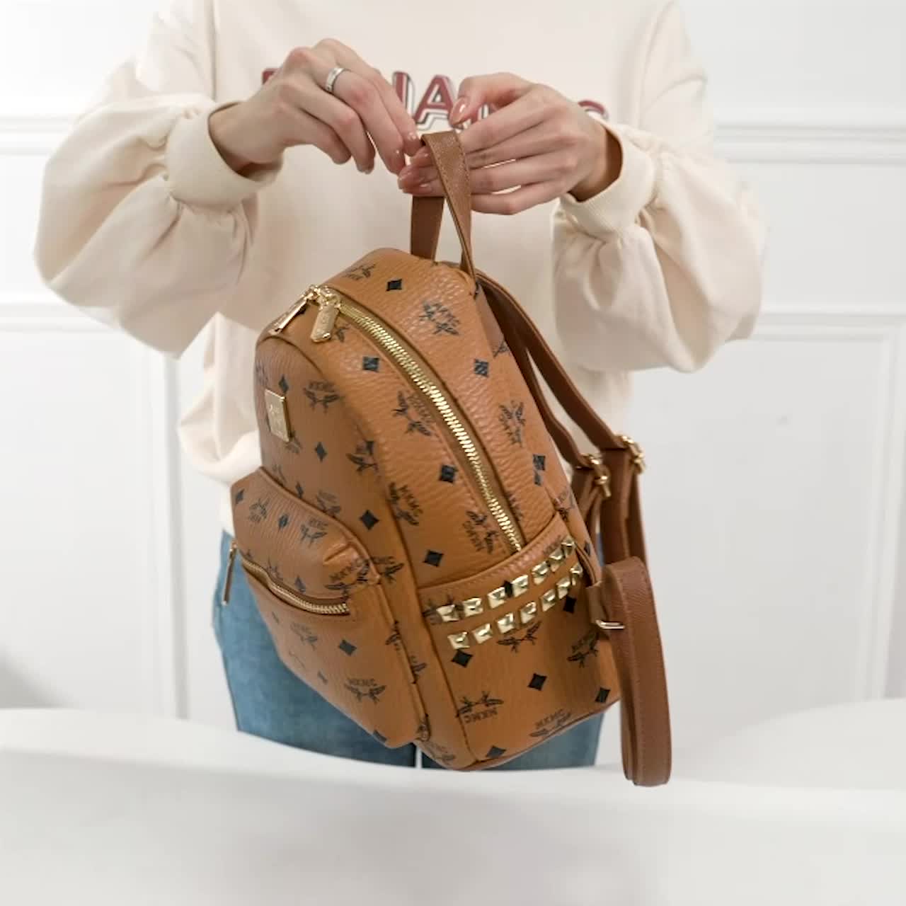 MKMC Tas ransel wanita tas casual tas import premium tas wanita murah tas wanita premium backpack wanita