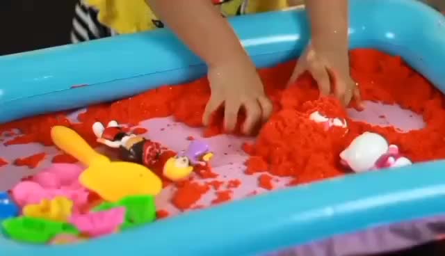 pasir mainan anak 1 kg reffil satu set + pasir ajaib kolam