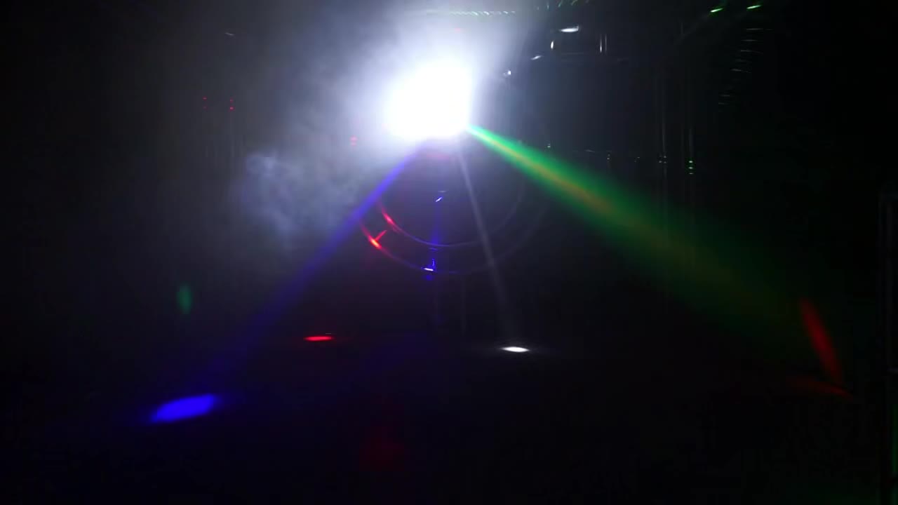 GVT Lampu Proyektor panggung warna warni laser Disco Ball Moving Head 16 LED DMX512 RGB 120W 220V - GV120