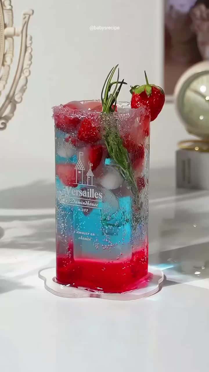 Syrup Strawberry Delifru 500 ml - Sirup Strawberi Premium