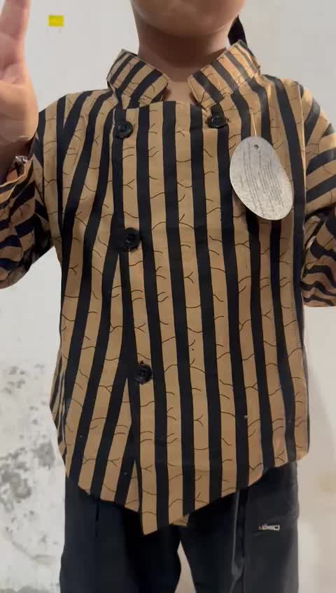 BAJU ADAT ANAK SURJAN LURIK ANAK DAN CELANA HITAM