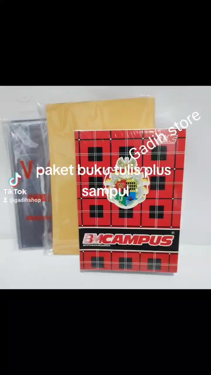 murah, paket buku lengkap isi 10 buku Paper Stationery