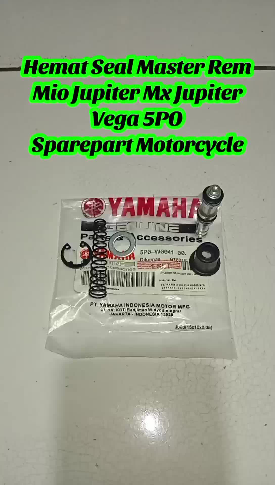 (HEMAT 10 SET) Seal Master Rem (5PO) - Mio Jupiter M,x Jupiter, Vega.