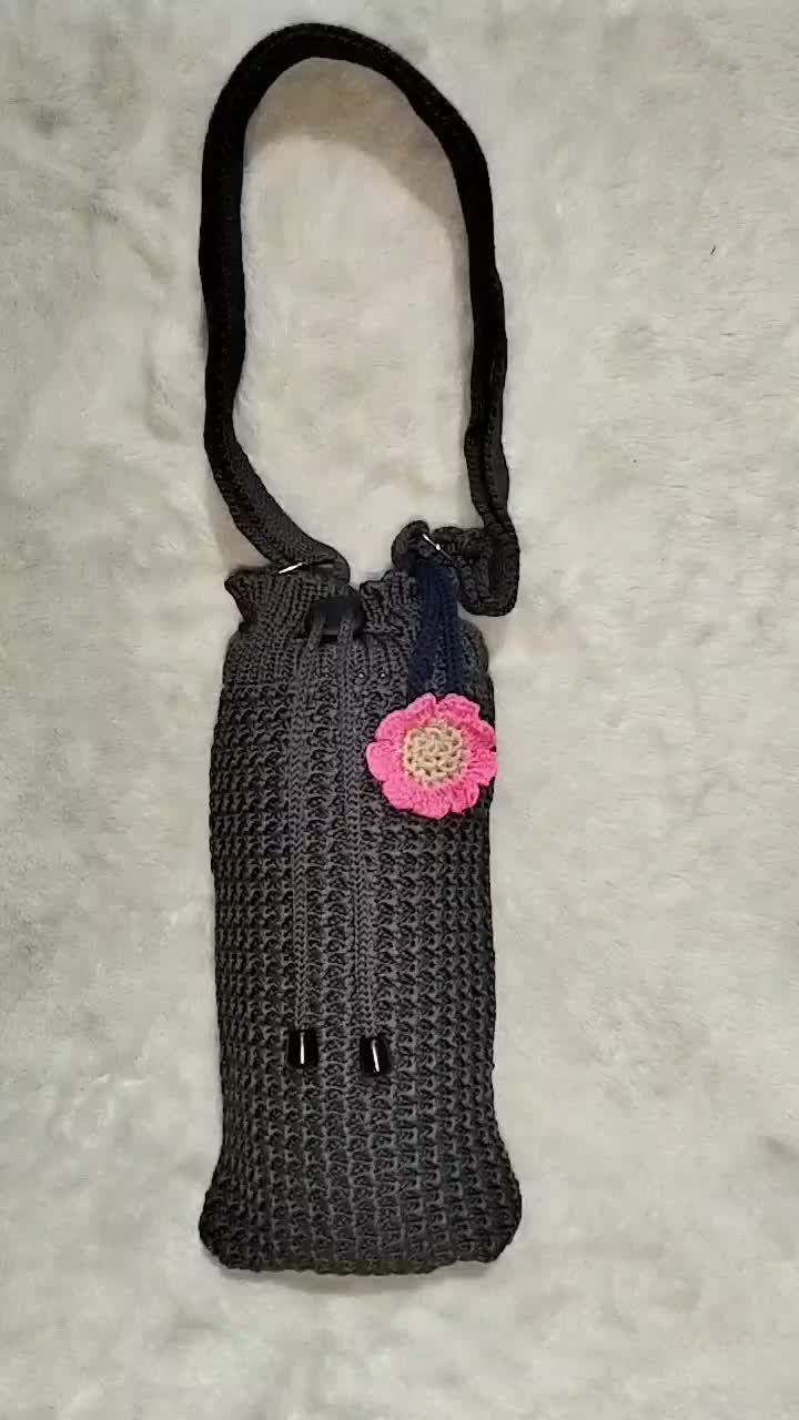 Tempat botol minum rajut 1 liter