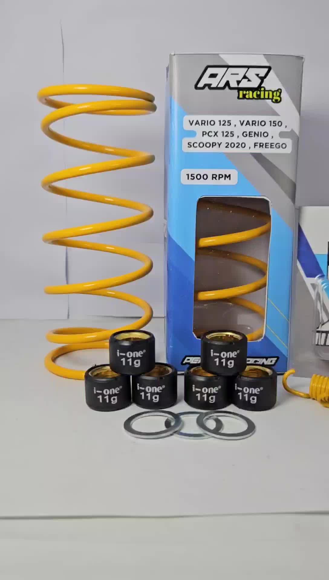 PAKET FULL UPGRADE CVT BEAT DELUXE VARIO 150 VARIO 125 VARIO 160 ADV 150 PCX 125 SCOOPY 2020 2025 GENIO 1500 RPM BY ARS RACING