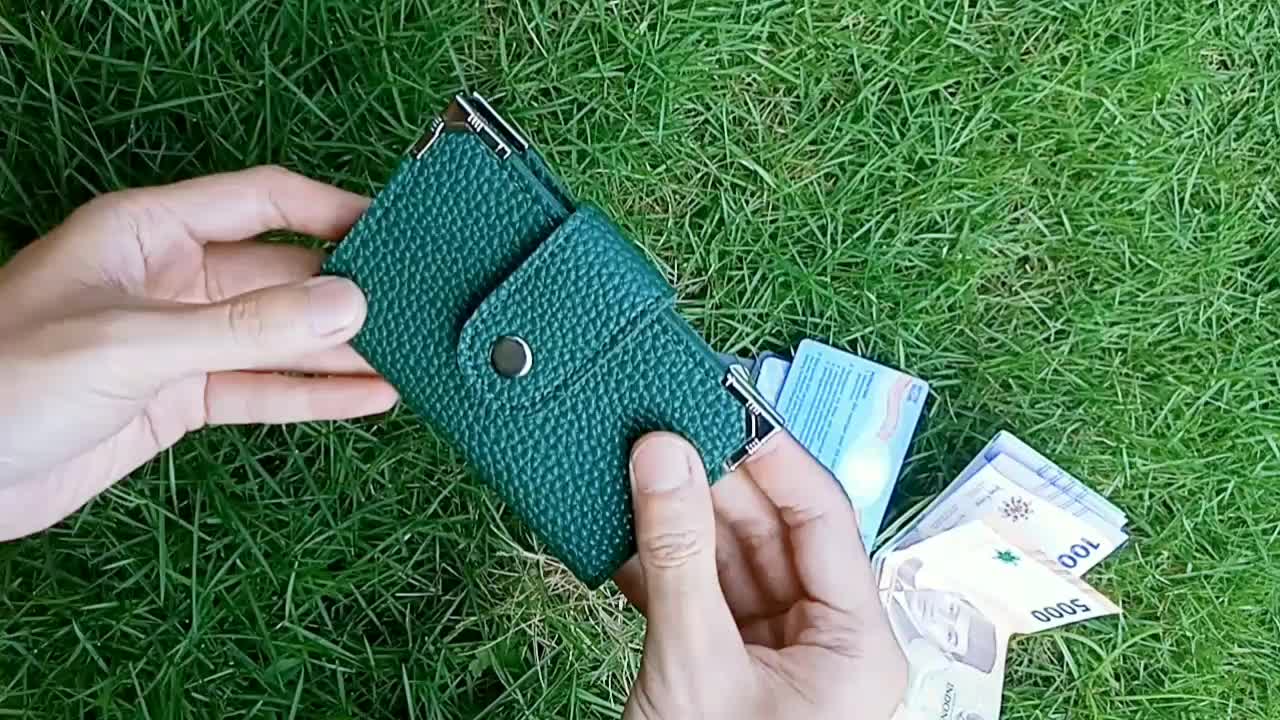 Dompet Kartu Wanita Papirut Terbaru Motif Kulit Jeruk 5 Ruang Uang