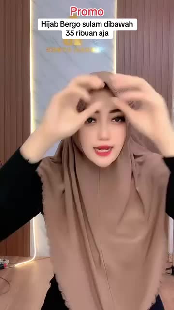 Indah Store - Hijab Instan Bergo Pet Sabit Jersey Sulam Kipas Senada ZEA By Padli