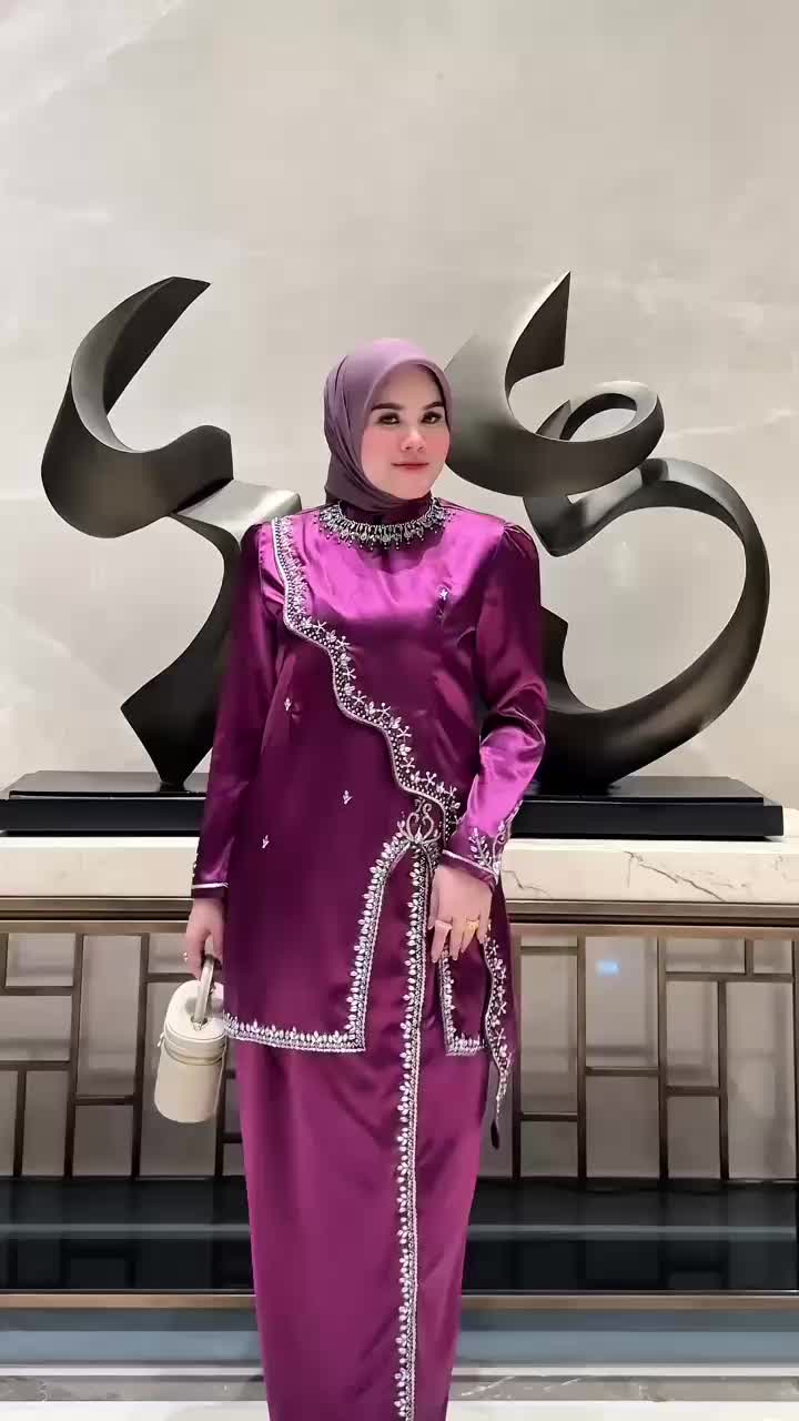 SET TUNIK NAIRA SPAN SATIN PREMIUM || BAJU KURUNG ADAT MELAYU || SET BAJU KURUNG PAYET MANUAL || BAJU KURUNG WISUDA ~ DVN KEBAYA TNB