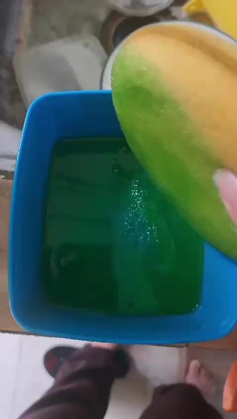 Sabun Cuci Piring Lemon 450 ml B-Klin + Spons,Solusi ajaib Pembersih Perlatan Dapur Bersih Mengkilat, Cepat Mengangkat Lemak dan Minyak