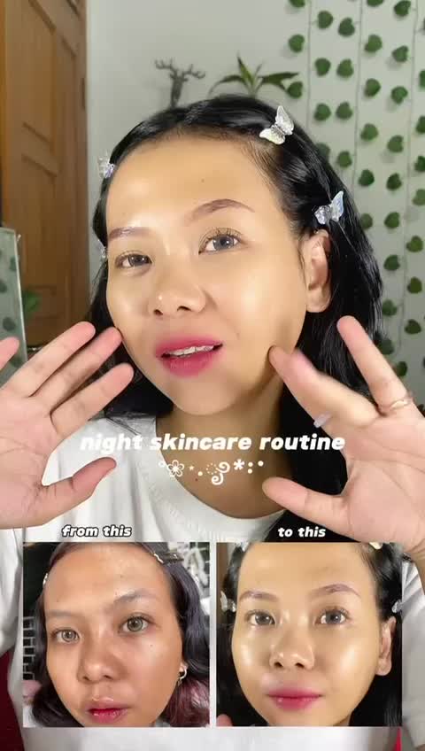 Flawless Glow Red Jelly MS Glow, Cream Gel Mencerahkan dan Membuat Wajah Glowing