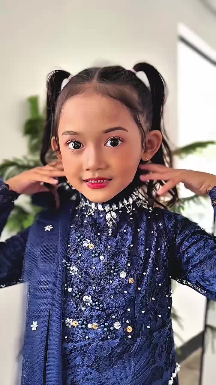 TERBARU.!!! Setelan Dan Atasan Kebaya Anak Perempuan Sleyer Pundak Kebaya Pesta Dan Wisuda Anak Usia 5-12 Tahun