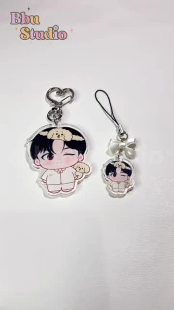 Keychain / Phone Strap Seventeen Miniteen chibi kpop akrilik