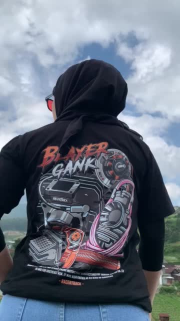 Kaos Rx King 2Tak Distro Lengan Pendek | Baju Atasan Pria Rx King Blayer Gank Hitam Dewasa Katun Combed