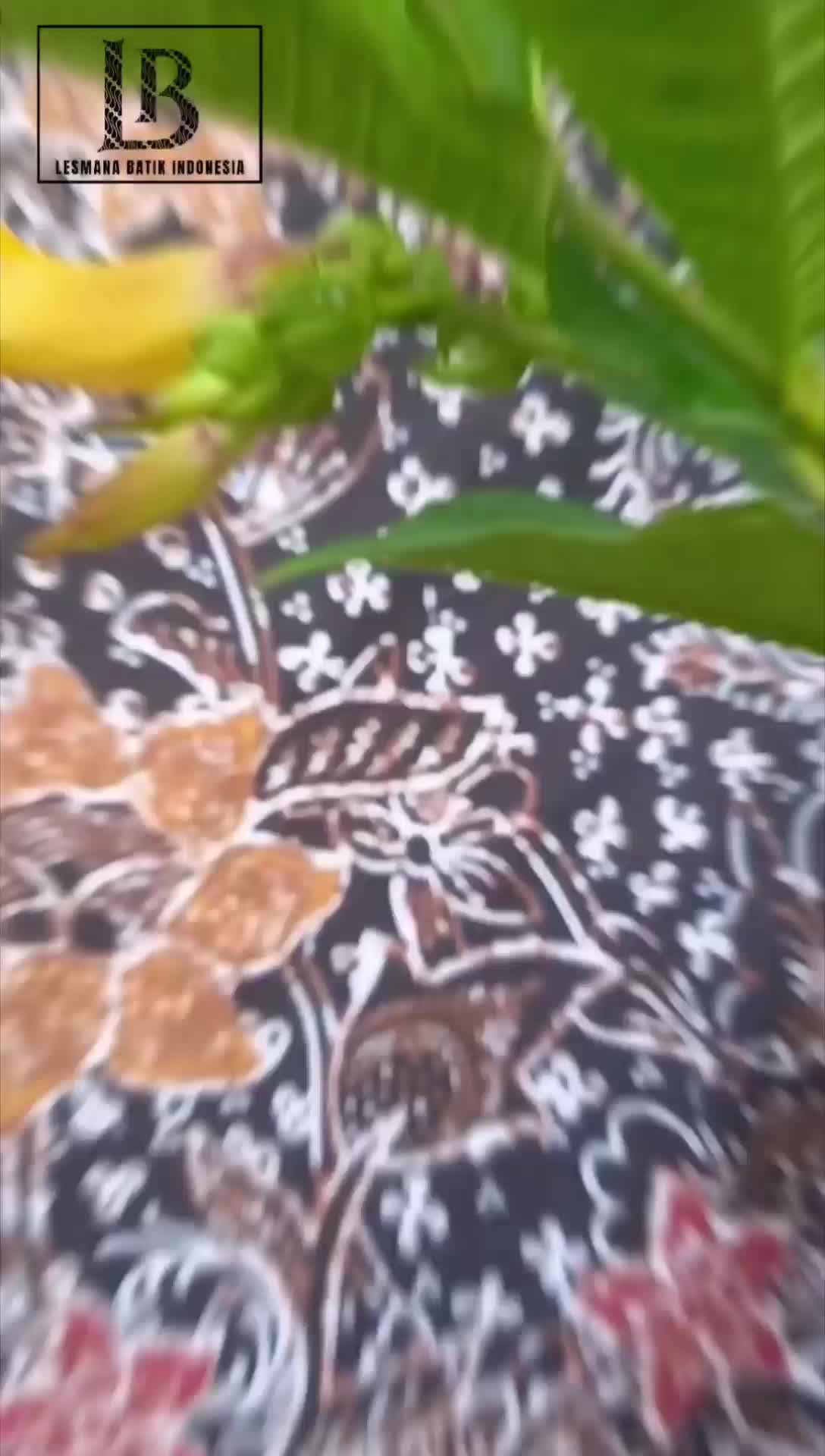 Sarung batik laseman katun primis exclusive motif "Kawung Senja" - Batik lesmana