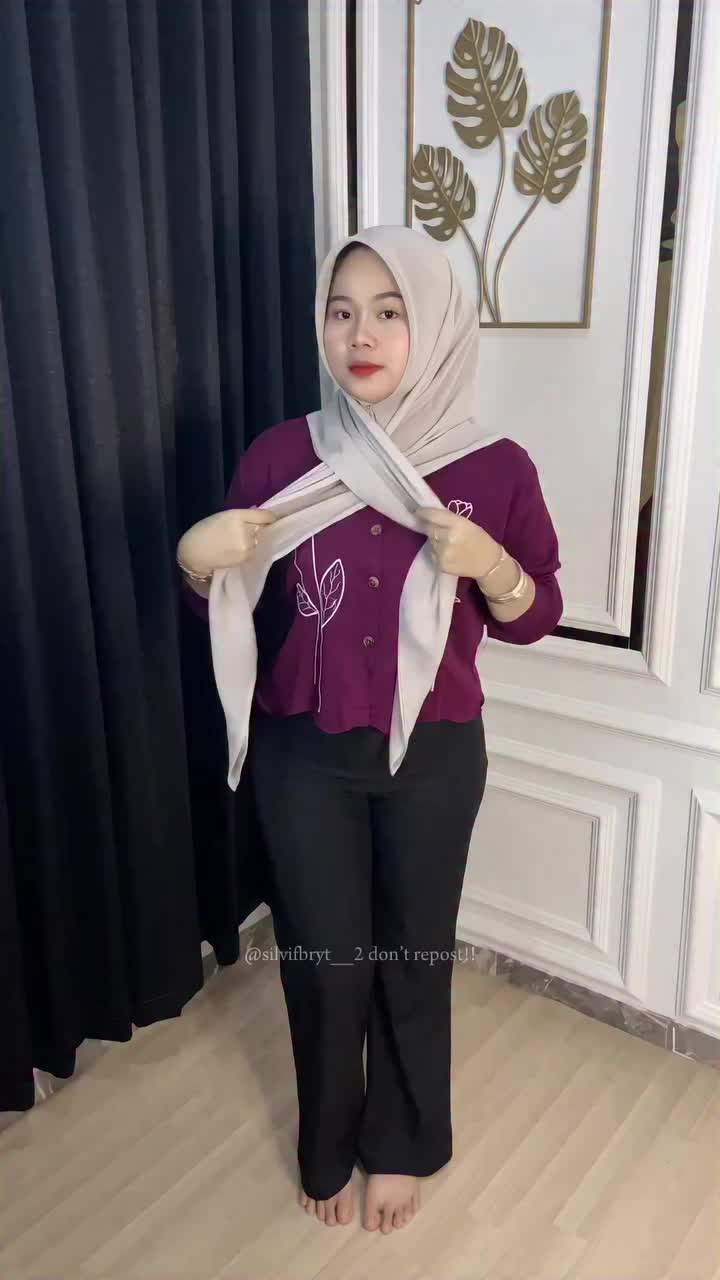 Tamstore Pevita Blouse Motif Bunga Bordir