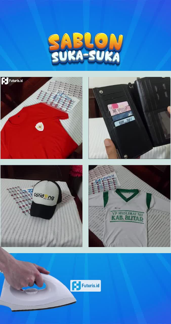 STIKER BAJU NAMA CUSTOM  - Vol.5 Per Tema / Stiker Kain Kaos Lucu/ Setiker Sablon Setrika - 42pcs sablon  nama