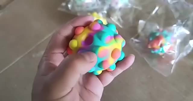 Ready Mainan Tiktok Tik Tok Push Bubble Pop Its It Round Fidget Toy