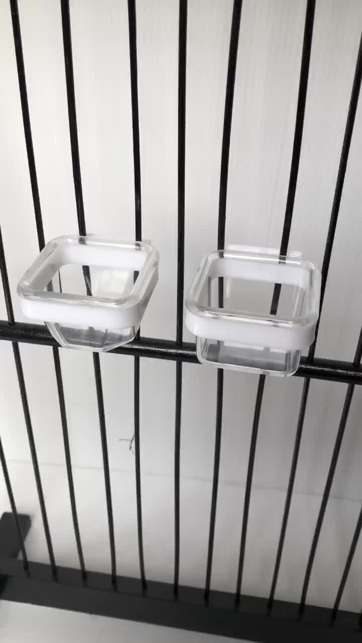 Cepuk Maxglo Model Kotak & Segi 8 Isi 2pc - Tempat Pakan Burung