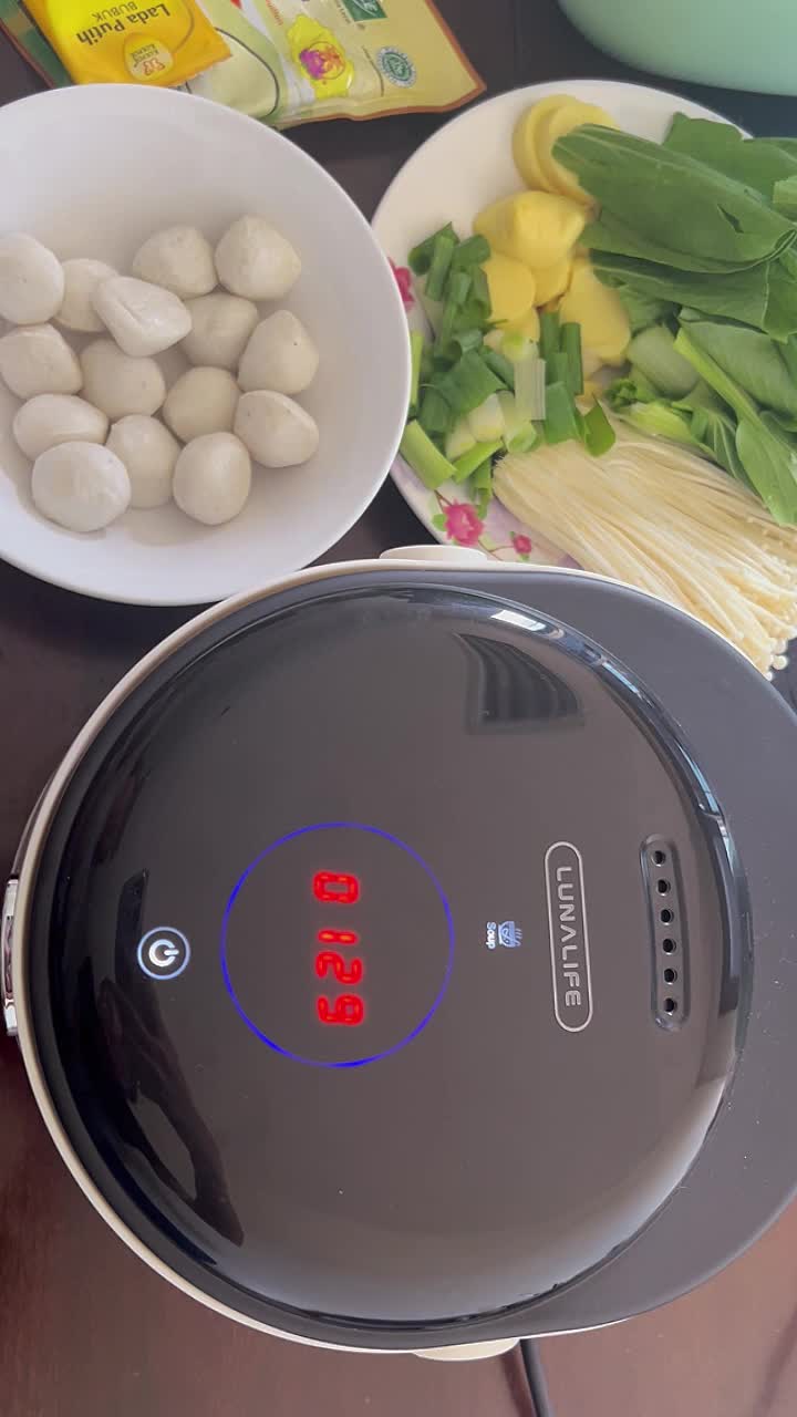 LUNALIFE Smart Rice Cooker RC2000 Penanak Nasi Digital 1.8L Low Watt Portable Travel Version Multifungsi Anti Lengket Garansi 1 Tahun