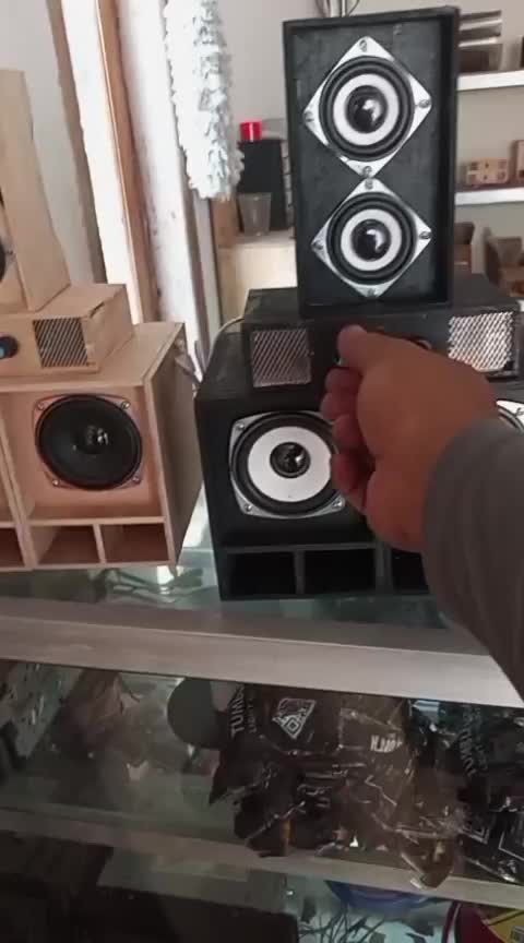 PAKET KOMPLIT SOUND MINIATUR 3" Bluetooth & Batrai Cas Speaker Wireless Adaptor Terbaru dan Terlaris untuk Indoor Outdoor