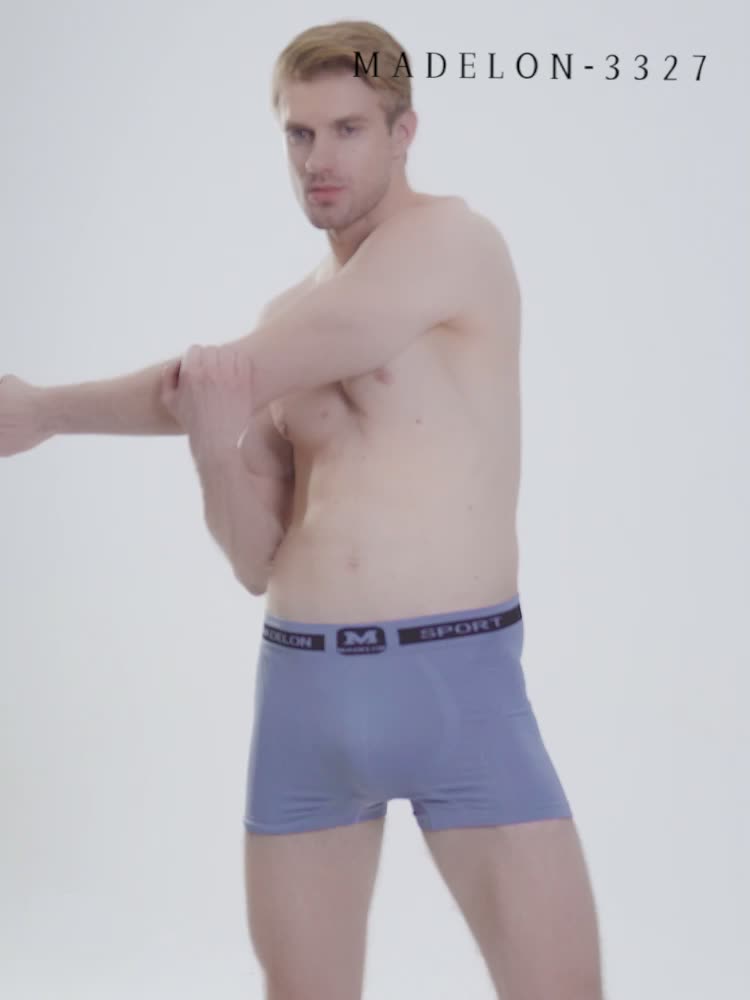 Madelon BOXER Briefs Celana Dalam Seamless Pria Art 3327