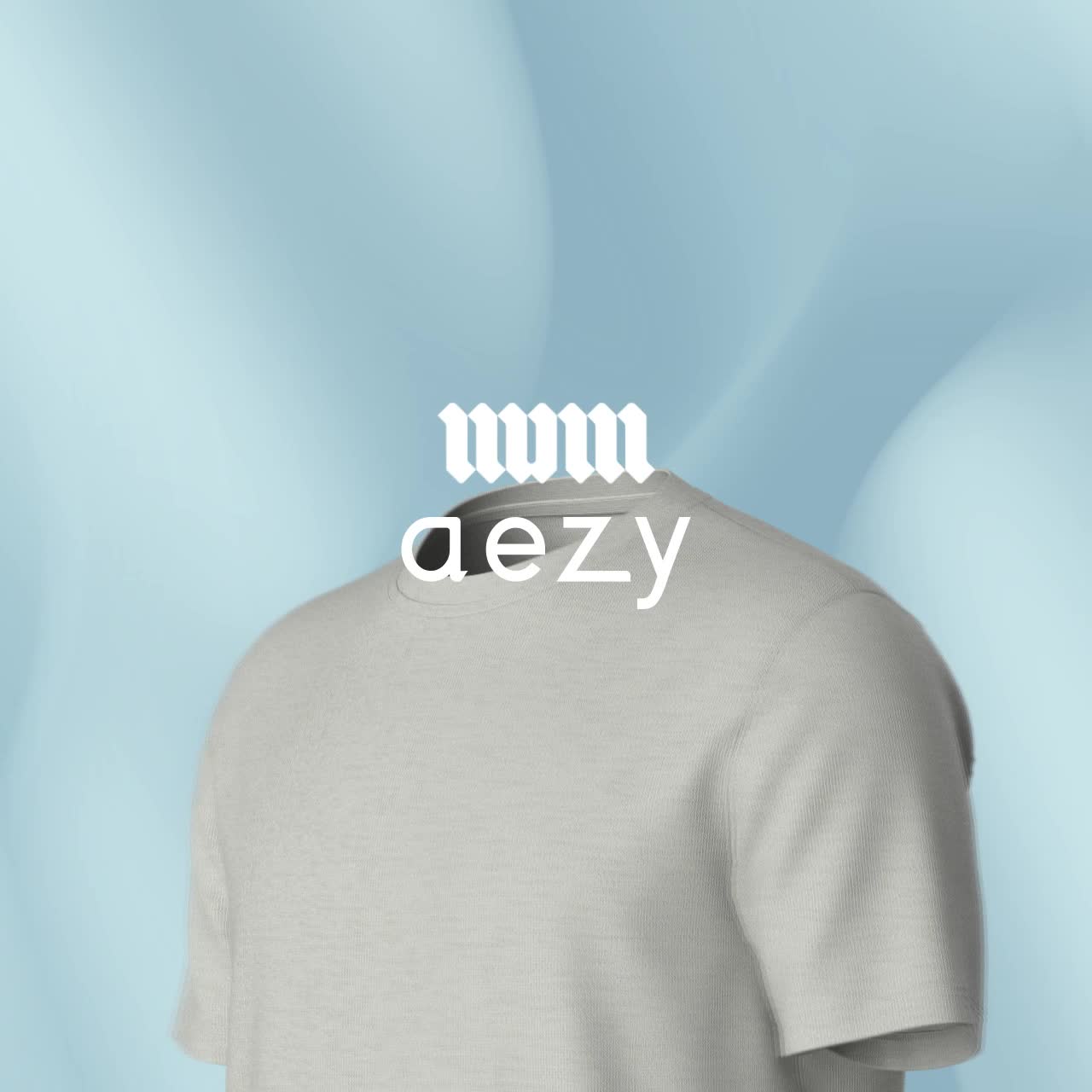 No Void Minds AEZY LITE Regular Fit T-Shirt | Charcoal