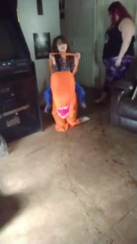 Kostum Baju Badut Kostom Dino Kostum Dinosaurus Dewasa Anak Bayi Inflatable Costume Baby Children Kids Dinosaur