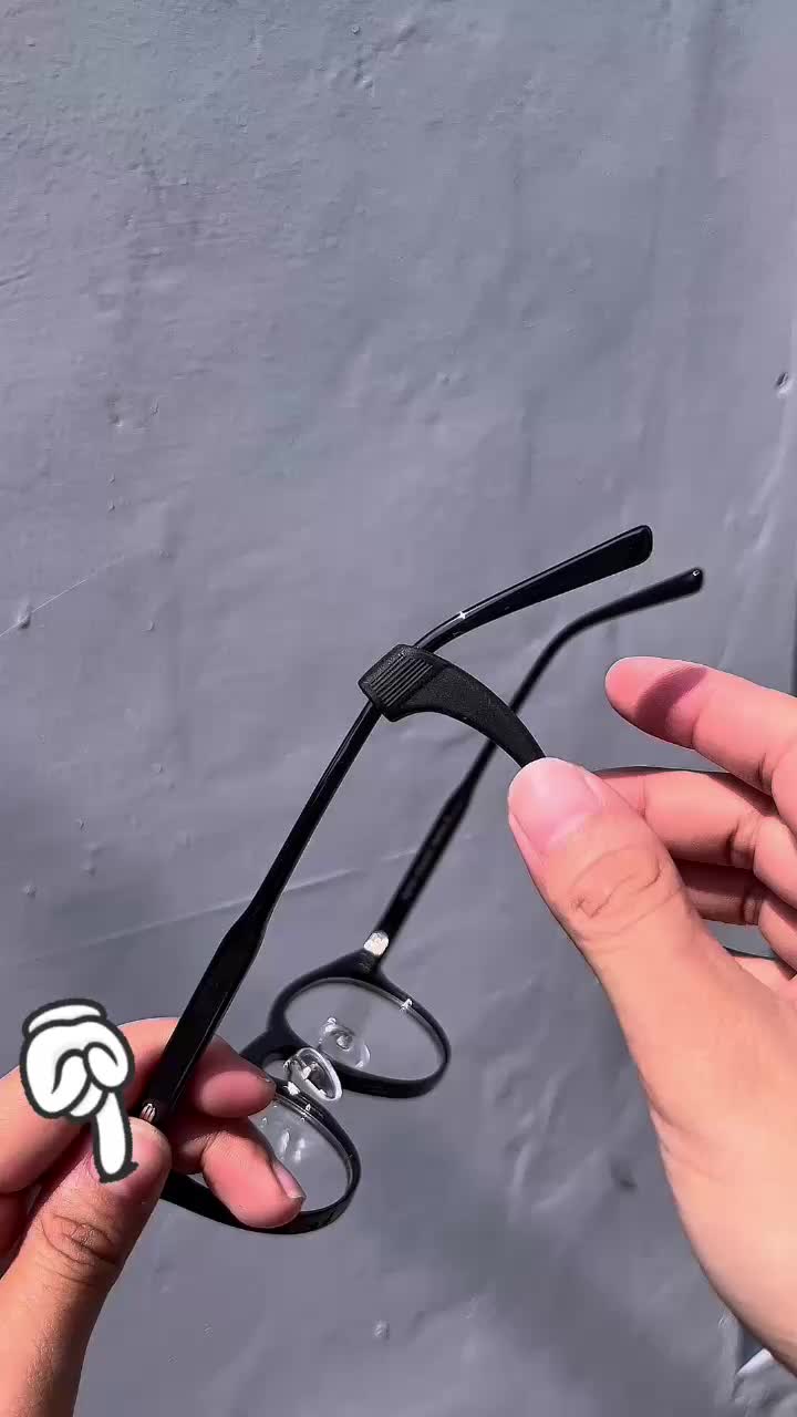 Earhook Kacamata Anti Jatuh Karet Silikon Pengait Mini Penahan Pengganjal Kacamata Anti Slip Melorot 1 Pasang Glasses