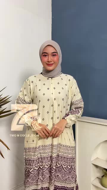 ONESET LONG TUNIK MELAYU || SETELAN TUNIK RAYON PREMIUM || SET KEKINIAN TERBARU