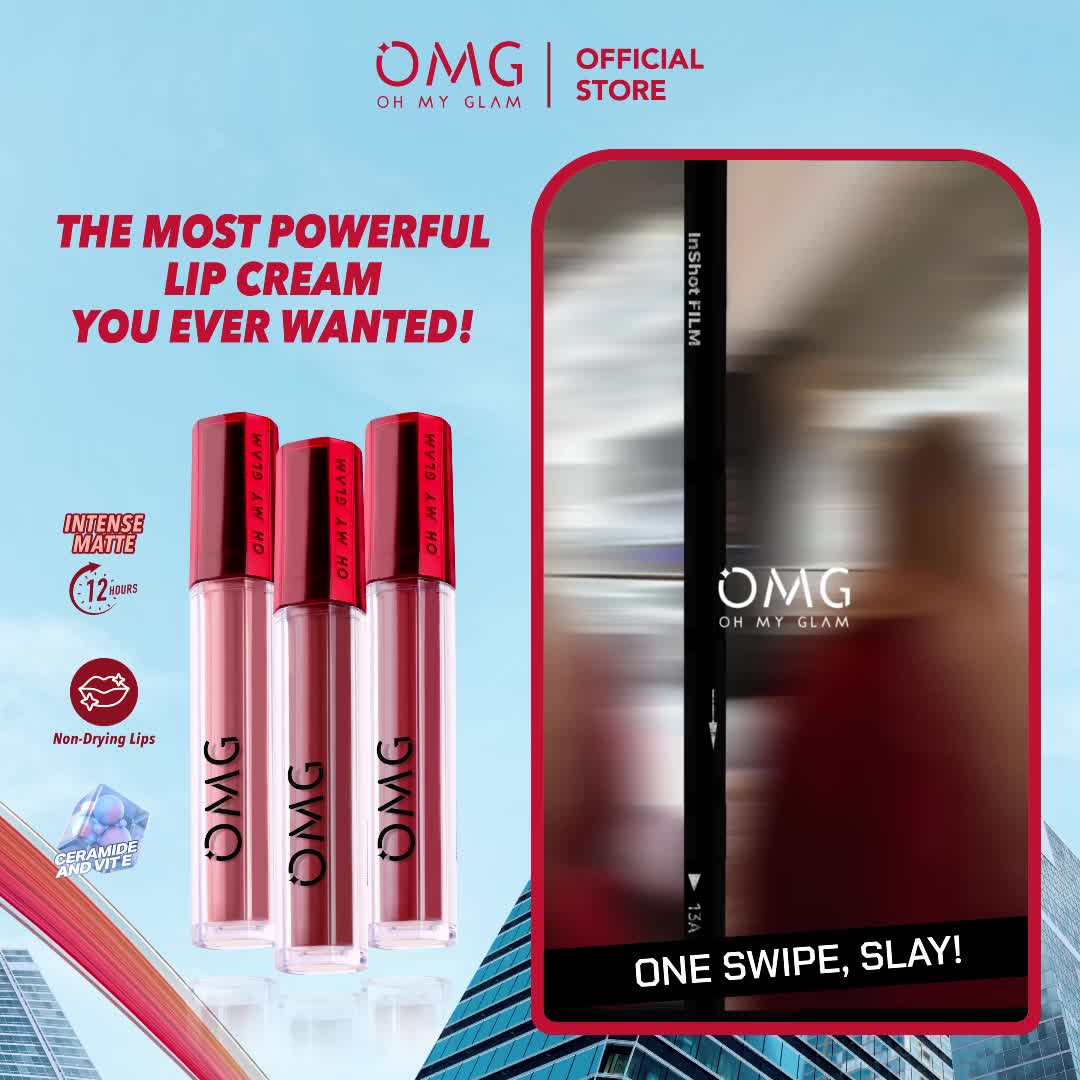 OMG OH MY GLAM Mattelast Lip Cream 2.9 g - Lip Cream Matte