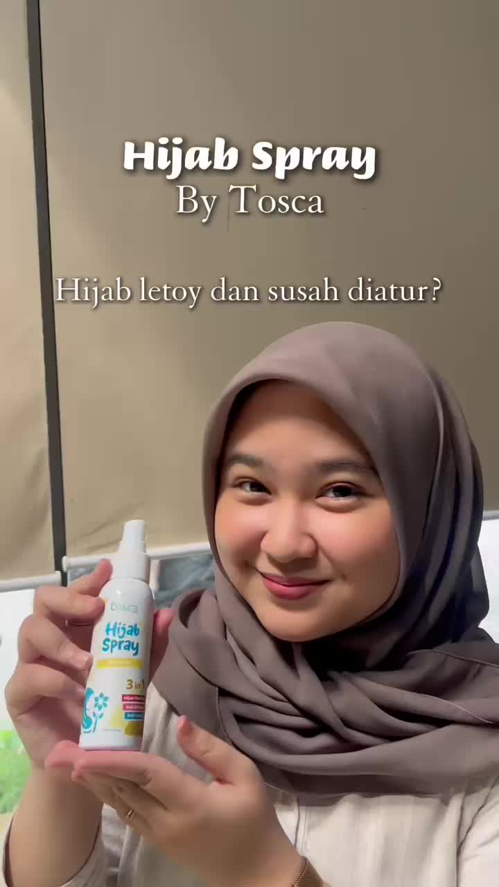Daily Hijab Spray 100ml Anti Leyot Perfume Pewangi Jilbab Kerudung Anti Lepek dan Bau