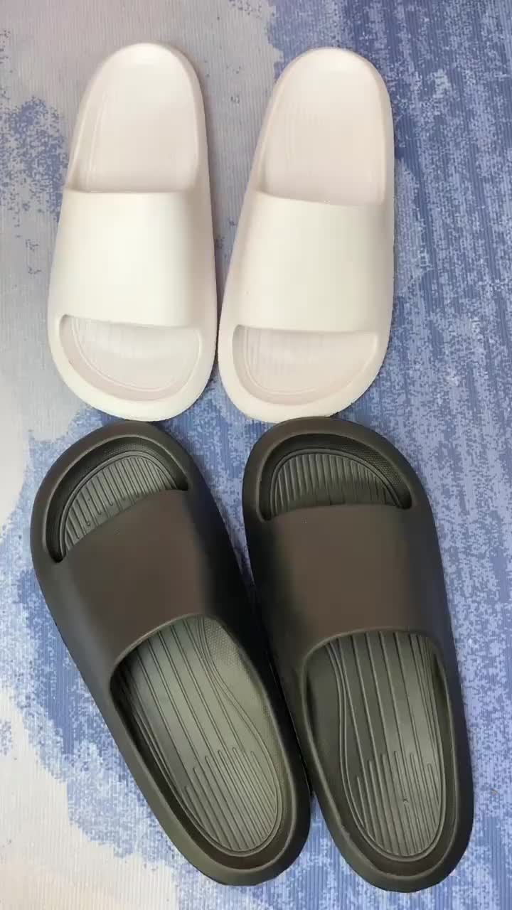 COLLIN sendal selop cowok sendal slip on pria polos K9529-1 Sandal Shoes
