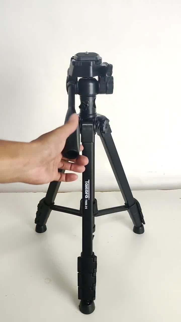 Takara TMB-25 Overhead Flatlay Tripod Monopod with Fluid Video Head